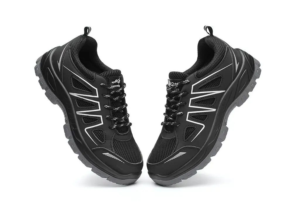 

Labor insurance shoes male breathable deodorant steel toe caps anti-smashing piercing spring and summer work shoes safety protec