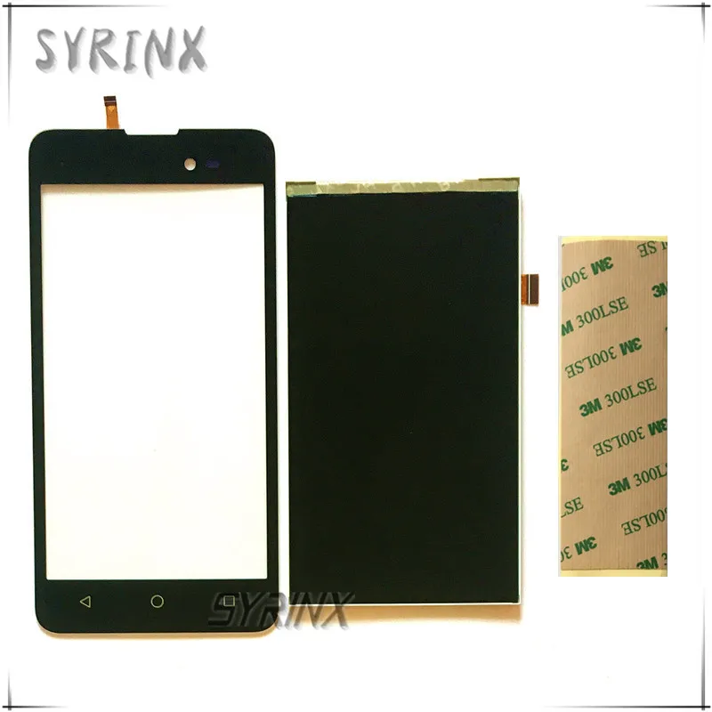 Syrinx с 3M лентой сенсорный экран дигитайзер панель стекло для BQ 5035 Velvet BQS ЖК дисплей