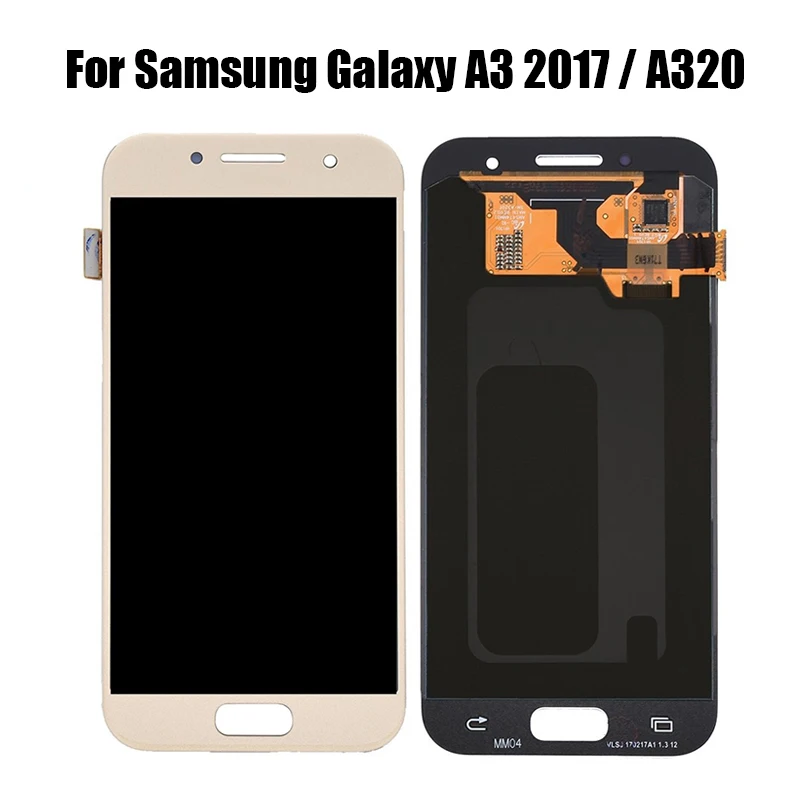 

LCD For Samsung Galaxy A3 2017 LCD Display Touch Screen Digitizer Assembly For A3 2017 A320 A320 A320F LCD Screen