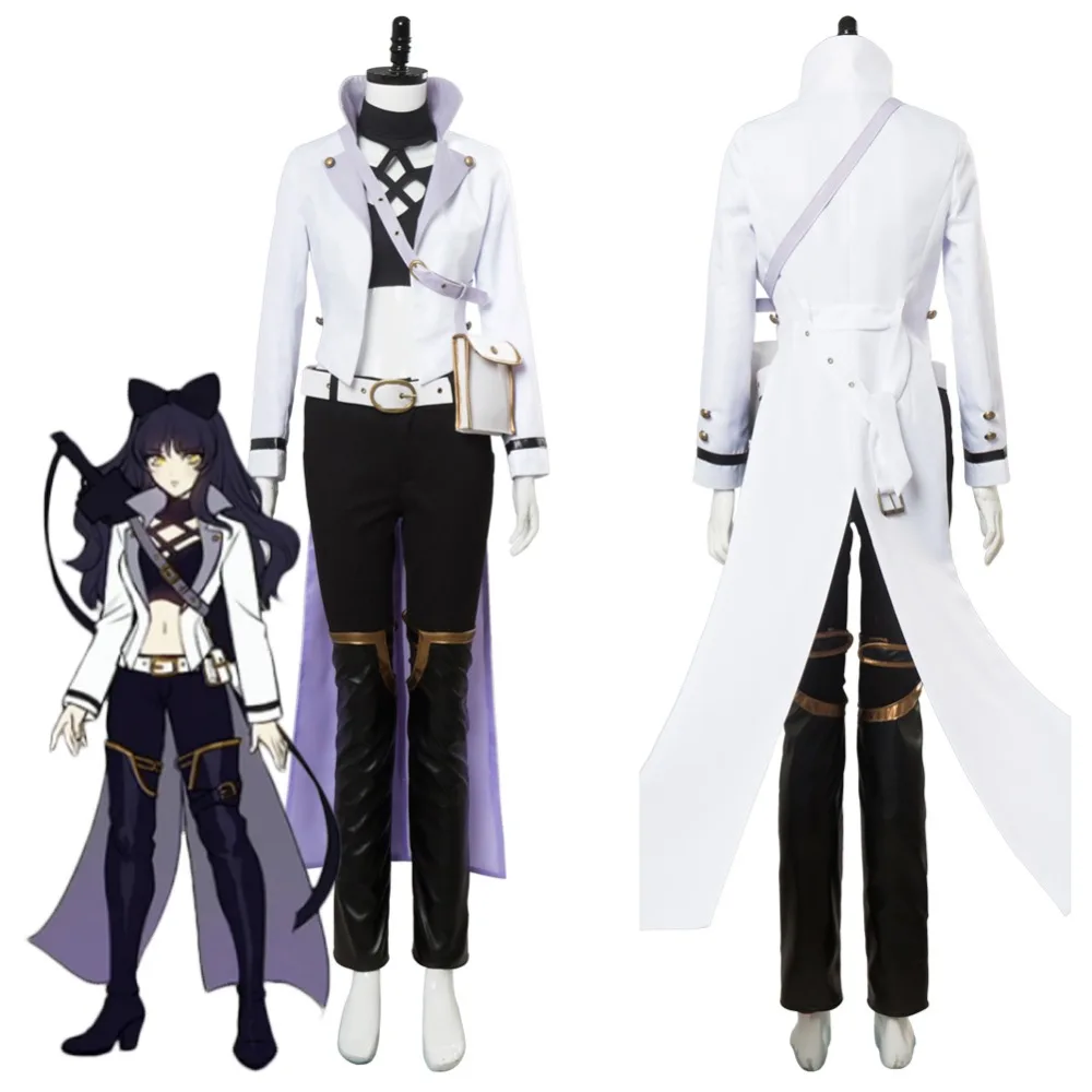 

Season 4 S4 Blake Belladonna Post-Timeskip Cosplay Costume Suit Outfit Halloween Carnival Costumes