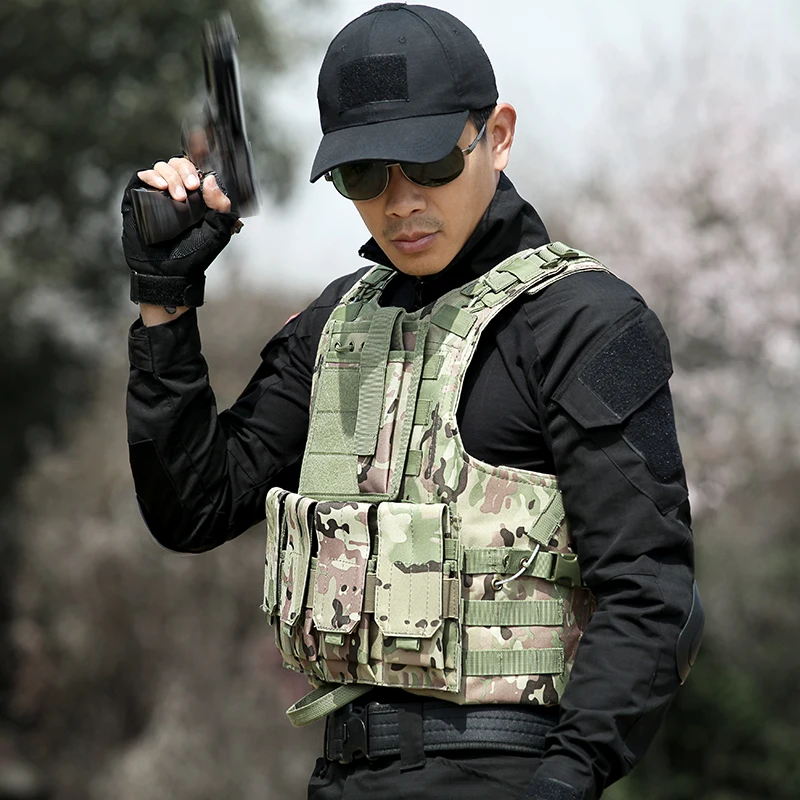 Gilet de Combat tactique Airsoft Tatico, gilet militaire amphibie