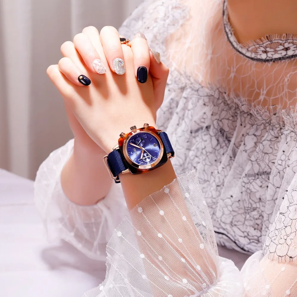 SKMEI Роскошные Брендовые женские часы, кварцевые наручные часы, женские часы с таймером, водонепроницаемые часы с несколькими циферблатами, Relogio Feminino
