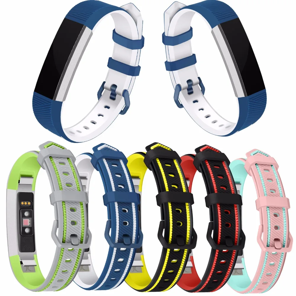 

Joyozy Luxury New Silicone Watchbands High Quality Replacement Wristband TPU Strap Clasp For Fitbit Alta Smart Watch Bracelet