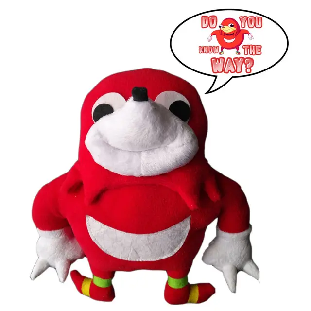 Ugandan Knuckles Plush Toy Soft Stuffed Figure Doll 25cmin Movies & TV