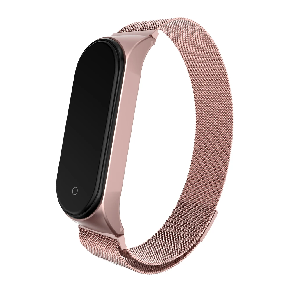 Joinrun mi Band 4 ремешок на запястье металлический Безвинтовой из нержавеющей стали для Xiaomi mi Band 4 Ремешок Браслет mi band 4 напульсники mi Band 4