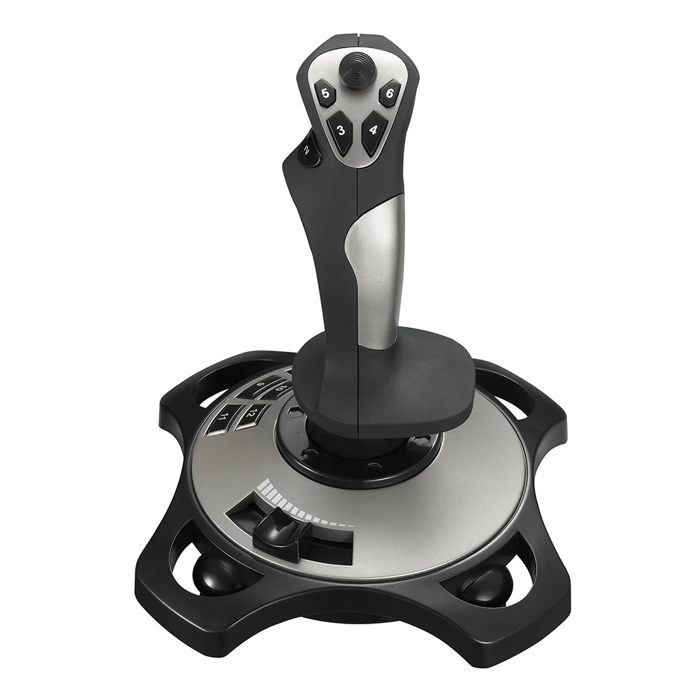 

Joystick Wired Gift Practical Controller Durable Reliable Flying Game Simulator Professional Fixed Gaming 4 Axles Accessories