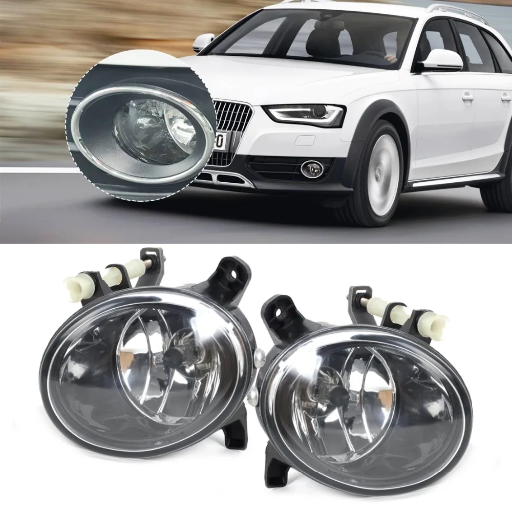 

CITALL New Pair Front Right + Left Fog Light Lamp 8T0941699B 8T0941700B for Audi A4 A6 A5 A6 Q5 2010 2011 2012 2013 2014 2015