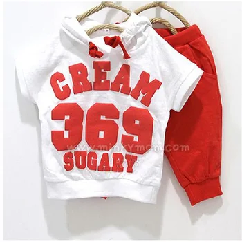 

Digital 369 Baby Boys Clothes Sets 2 3 4 years White Kids Sport Suit Pants Children Tracksuits Thin Summer Clothing Suit for boy