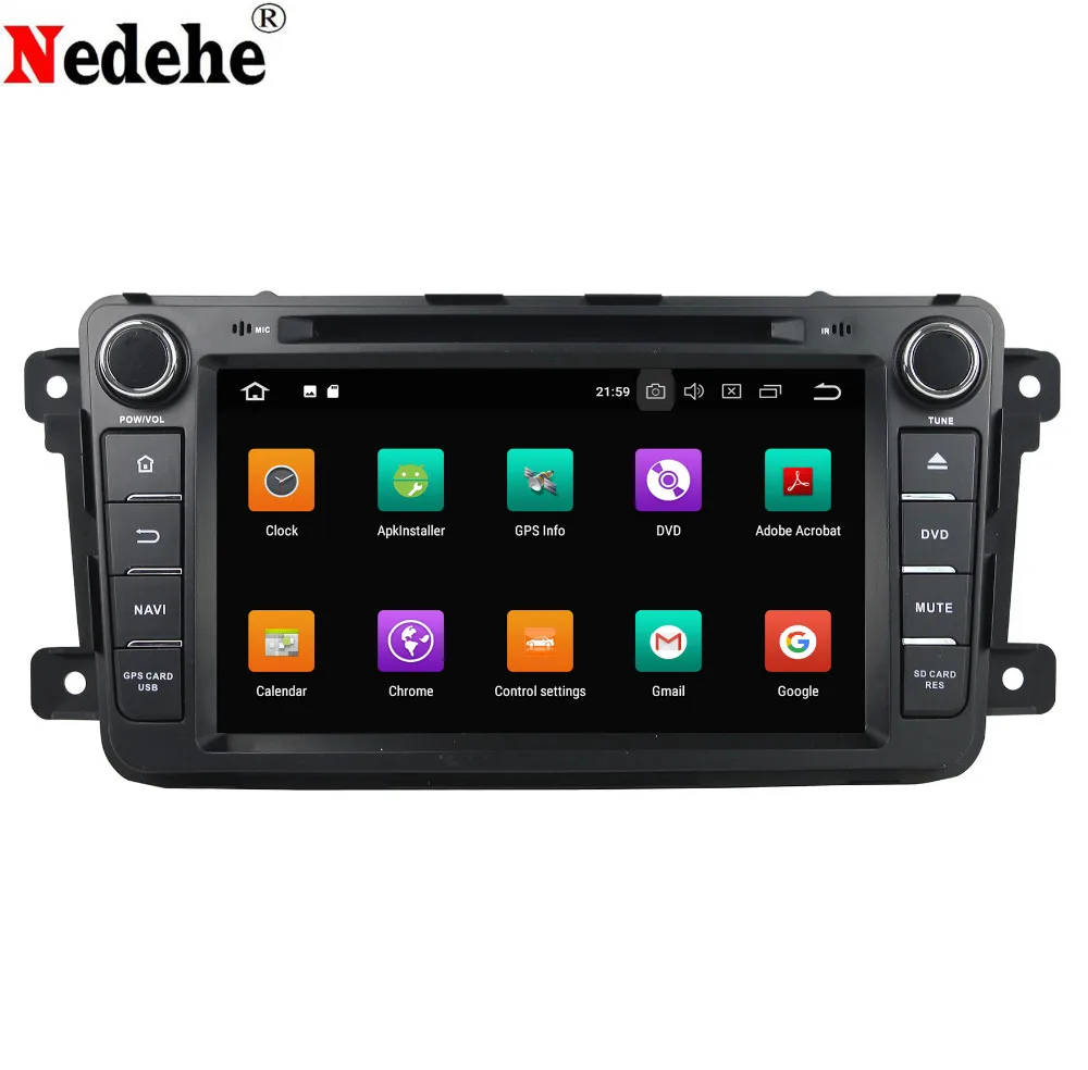 Best Octa core 4G+32G Android 9.0 Car DVD Player for Mazda CX9 CX-9 Car GPS Navigation Radio Stereo Bluetooth Audio player WIFI IPS 0