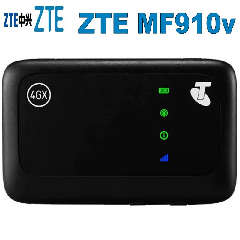 Разблокированный 4G модем 150 Мбит/с ZTE MF910v WiFi роутер со слотом для Sim карты плюс 4g