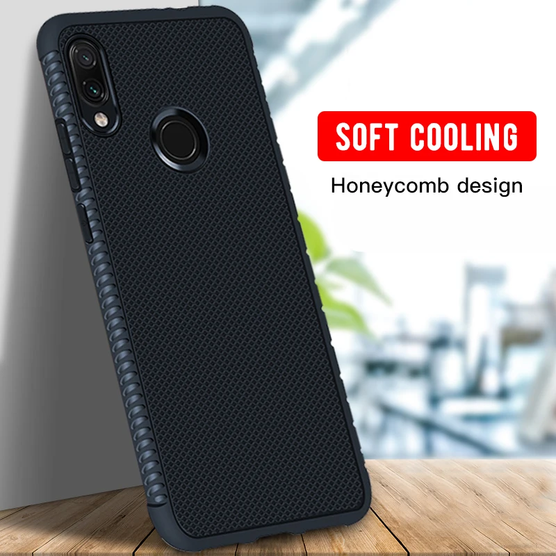 Silicone Carbon Fiber Cases For Xiaomi Mi A2 Lite Soft TPU Phone Case Redmi 6 Pro 6A Note Note7 5A Prime | Мобильные телефоны и