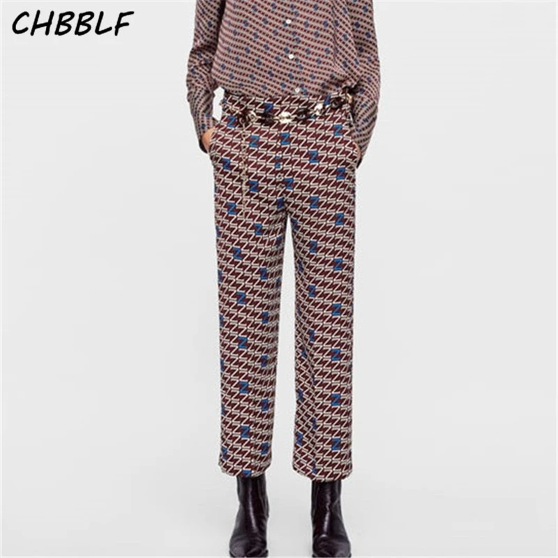 ladies ankle length trousers