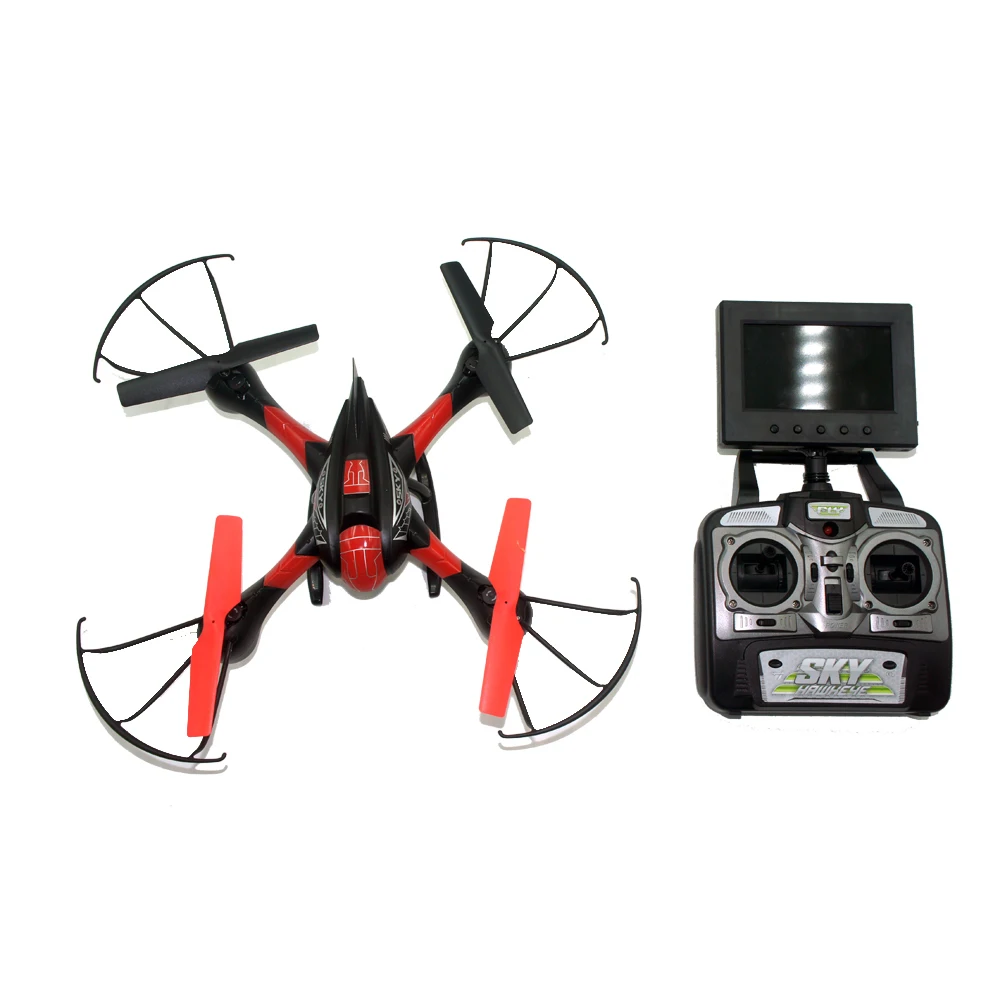 Квадрокоптер SKY Hawkeye 1315S 4CH 360 Flips 5 8 ГГц RC Дрон с FPV 0.3MP камерой ЖК монитором