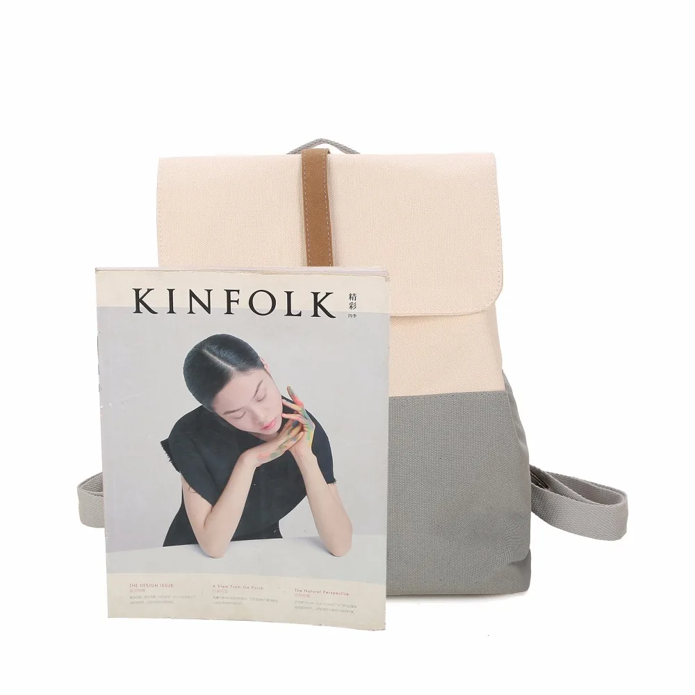 Рюкзак брезентовый женский со шнурком 2020| |