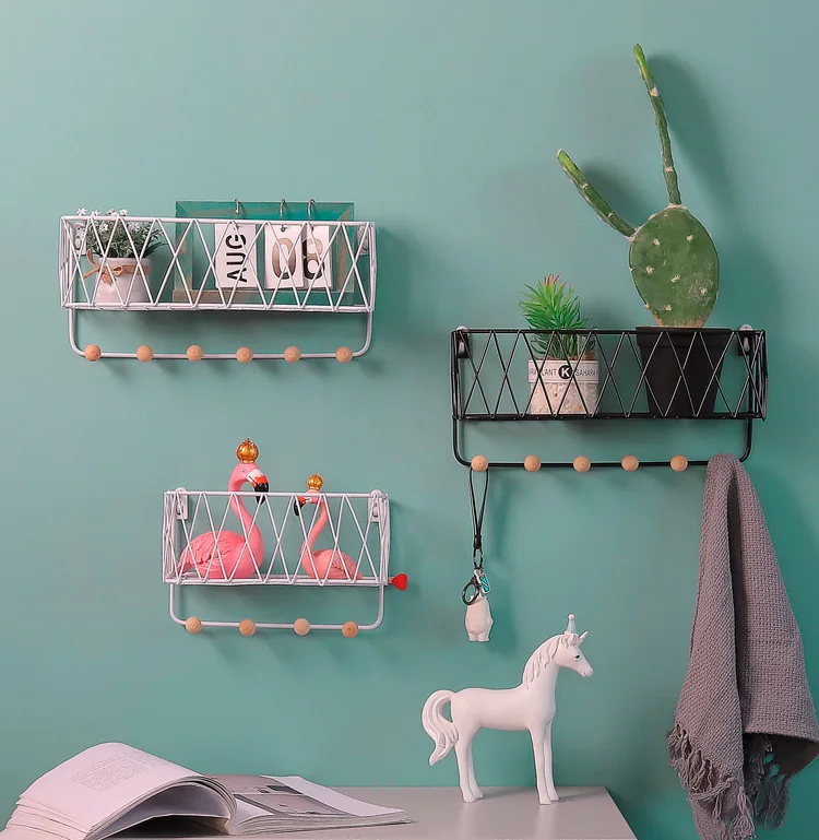 wooden unicorn storage rack