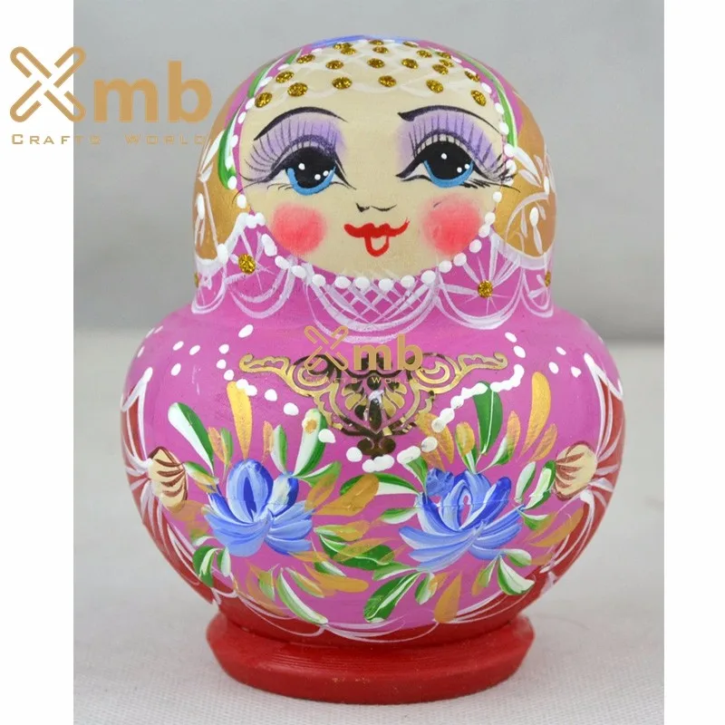 beauty and the beast nesting dolls