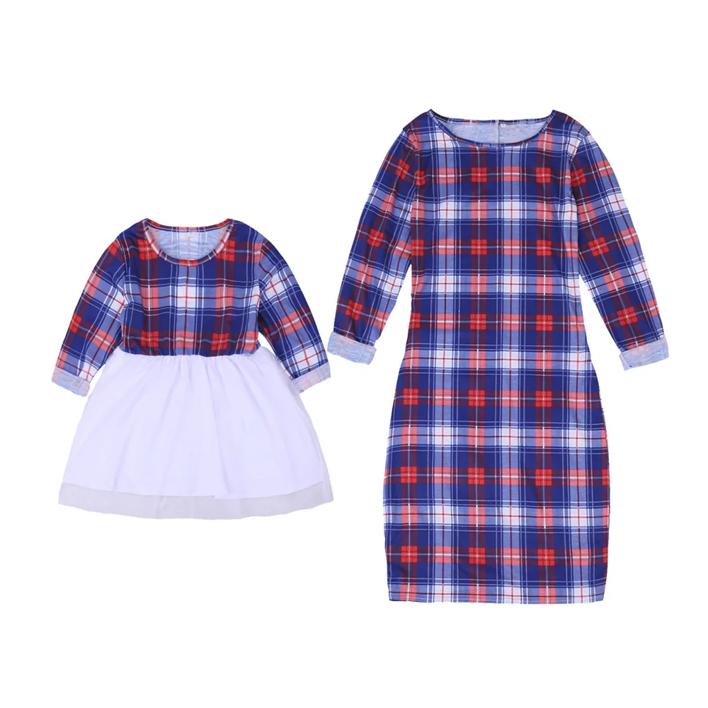

Mother Daughter Dresses Boho Baby Clothes Girl Love Kids Womens Boutique Spring Family Clothing Mommy and Me Dress