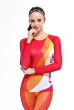 Women gym Fitness Tshirt long sleeve Compression shirt t shirts Quick Dry Workout Clothes girls Training