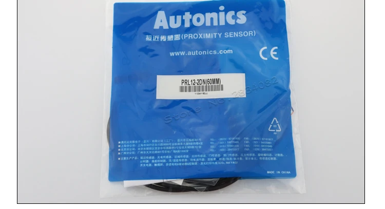 Autonics IP67 12-24VDC 2 мм Индуктивный бесконтактный выключатель PRL12-2DN NPN 3 провода DC датчик приближения НЕТ для железа