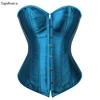 Sapubonva Overbust Corset Plus Size Sexy Corselet Corsets and Bustiers Tops Red Black Pink Purple White Gothic Lingerie Women 1