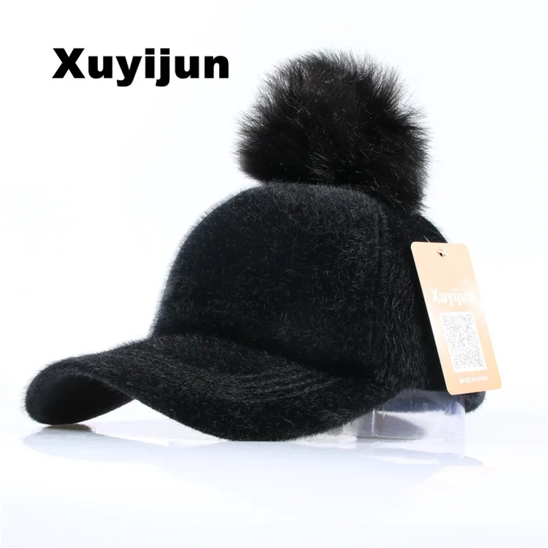 Xuyijun 2017 унисекс однотонные зимние шерсть бейсболка Детская безопасность Булавки