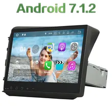 2GB RAM Quad core Android 7.1.2 1 din 10.1 inch Capacitive Touch Screen GPS Navigation Bluetooth Player For Honda CIVIC 2012