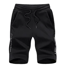 Новинка года; эластичные хлопковые летние пляжные шорты для путешествий; свободные брюки до колена; дышащая хлопковая спортивная одежда