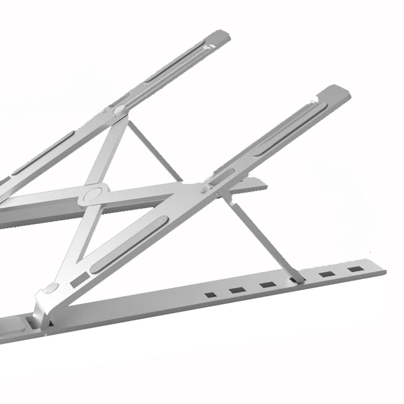 2019 Laptop Stand Folding Portable Adjustable Laptop Office Lapdesk.Ergonomic Notebook Stand Heighten Holder Support 10-15 Inch (4)