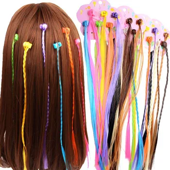 

6Pcs Small Claw Clip Color Wig Twist Braid DIY Hair Accessories Curls Straight Hair YJS Dropship
