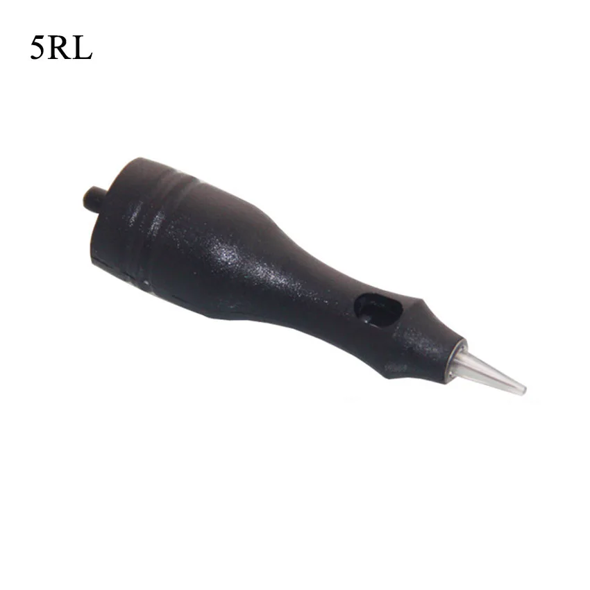 

Cartridge Needles Tattoo 5RL 20Pcs/lot Black Color Disposable Sterile Rotary Machine Pen Permanent Makeup Round Liner Needles