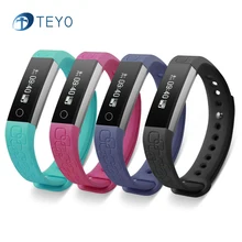 Teyo Новый Smartband Микро-К Фитнес-Браслет Артериального Давления Смотреть Pulsometro Bluetooth 4.0 Сообщение Вызова Напомнить для iOS Android