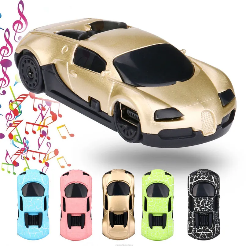 Portable MP3 Player Super Cute Car USB Mini MP3 Player Support 32GB Micro SD TF Card 3.5mm Stereo Jack 40MR299