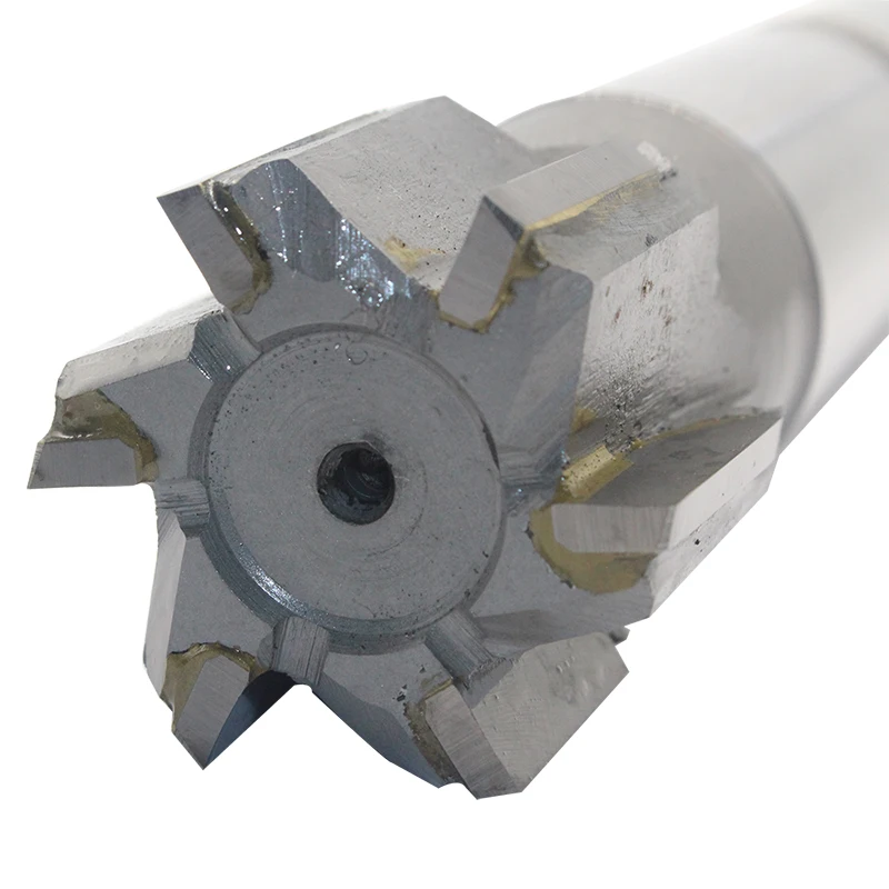 Buy 1pc 40mm 6Flute high quality Hard alloy spiral End mill used in milling