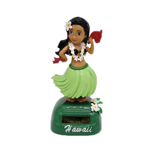 hawaiian girl car dashboard