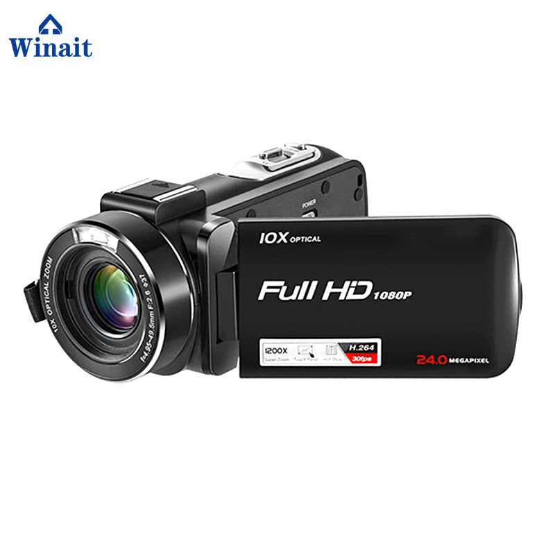 

Winait popular HDV-Z82 digital video camera with High-end CMOS sensor 10X optical zoom