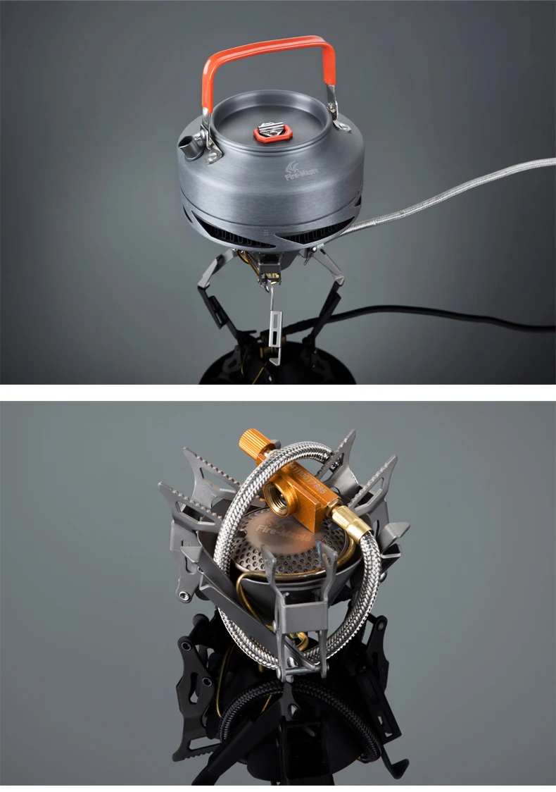 Fire Maple Титан газа горелки кемпинга оборудования ультралегкий складной горелки FMS-100T разделение газовая плита Открытый
