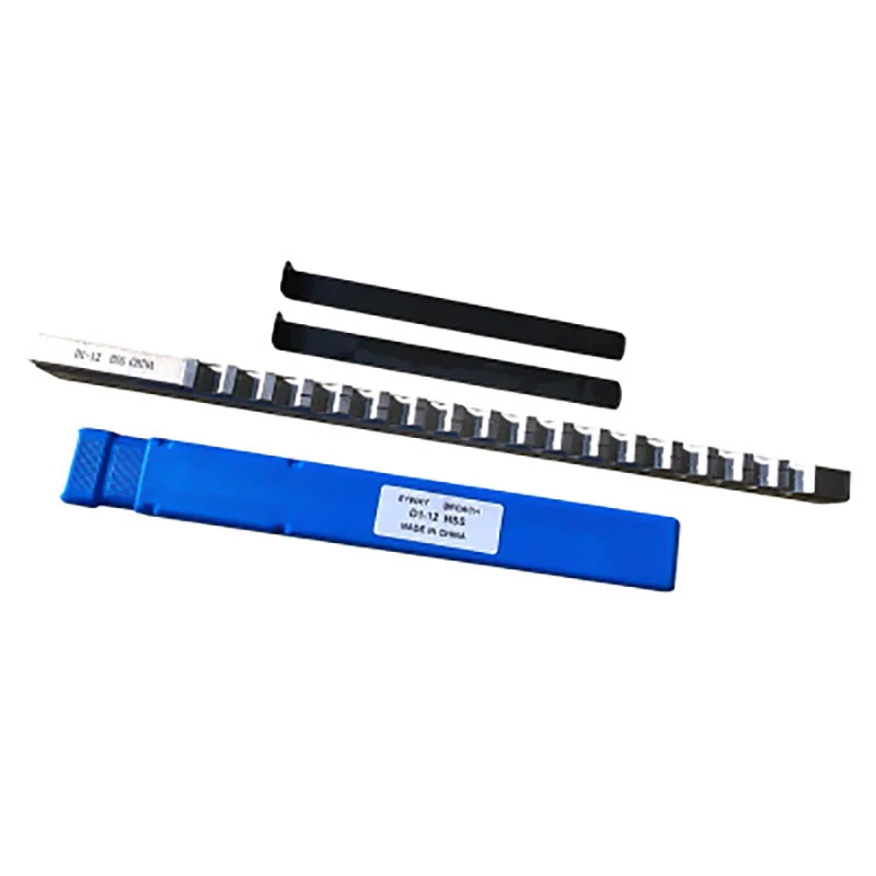 

12mm D Push Type Keyway Broach Cutter & Shim HSS High Speed Steel CNC Cutting Tool with Shims New
