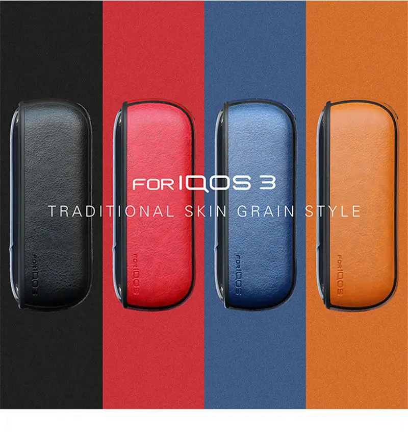 

Colorful Case For IQOS 3.0 Holder Wallet Pouch Bag Protective Cover Electronic Cigarette Case For IQOS 3 Case Carrying Case