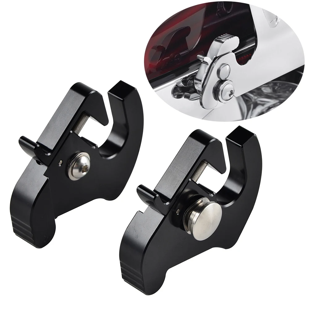 

New Detachables Rotary Latch Kits For Harley Davidson Electra Glide Sportster 883 1200 FLSTC FLHTCU XL1200 XL883 FXDB FLSS FLTRU