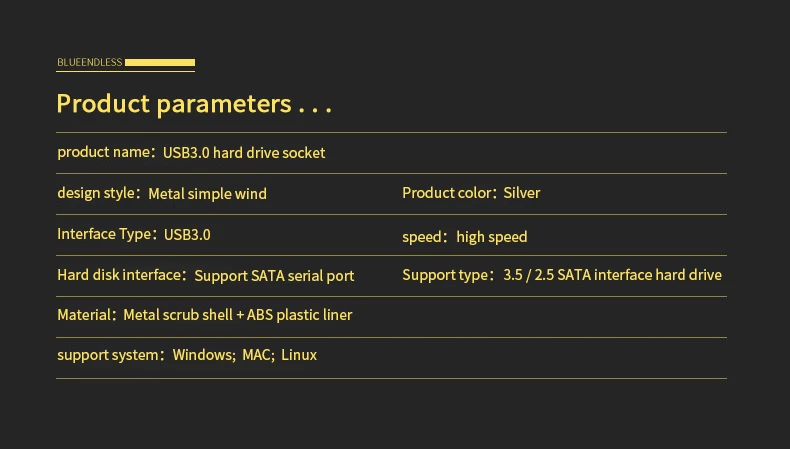 Алюминиевая док-станция для hdd 3," sata для usb type-c 3,0 металлическое чтение 1-6 ТБ hdd sata внешний корпус для hdd 1 отсек док-станция для hdd