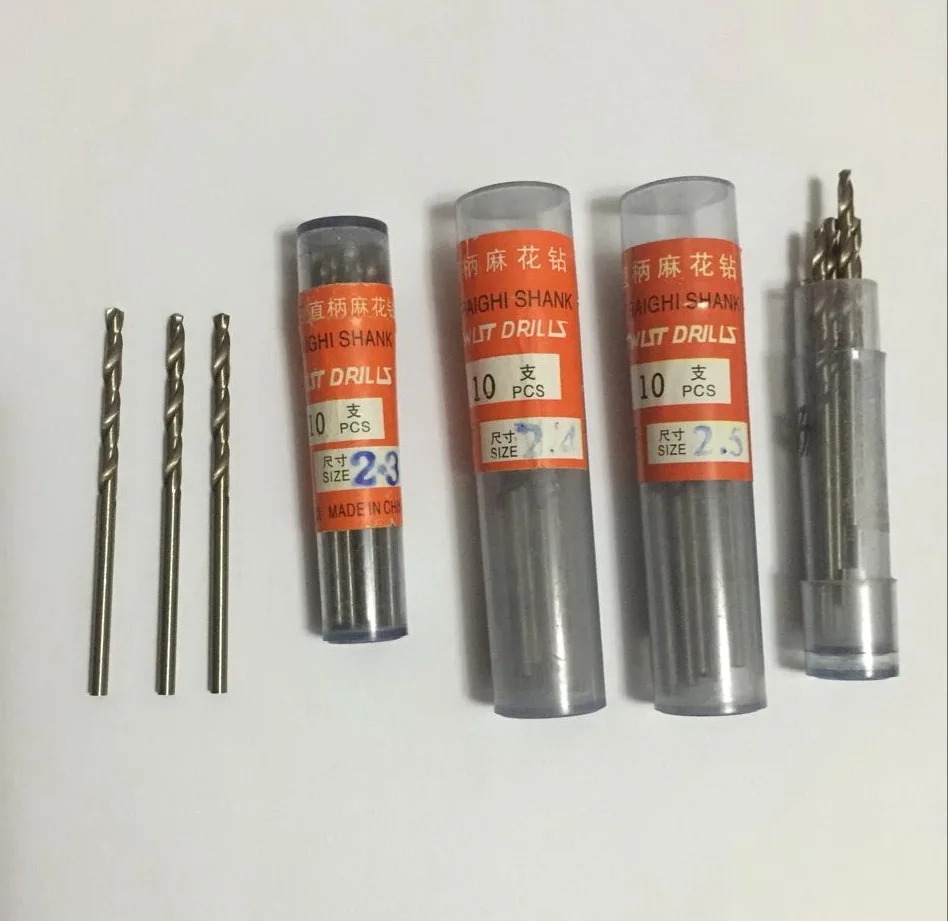 Full Metal Pin Tong Vise Assorted 10 Size Drill Bit 0.8mm//1mm//1.2mm//1.5mm//1.8mm//2mm//2.2mm//2.5mm//2.8mm//3mm Watchmaker Tools