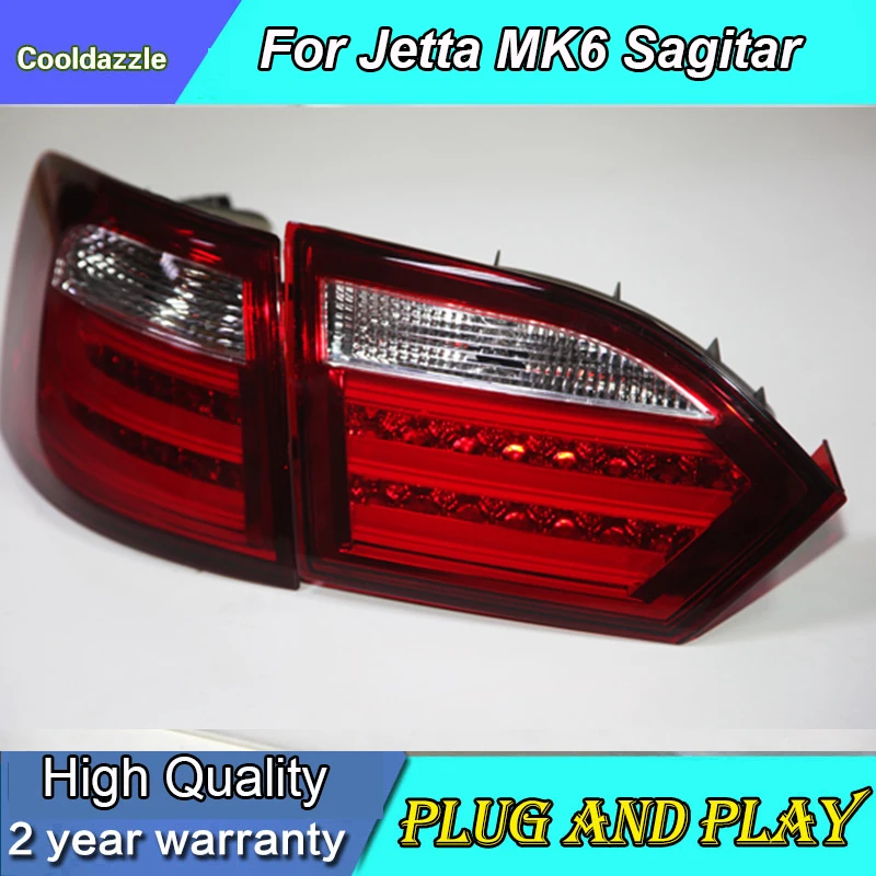 2011 2012 2013 2014 года для Volkswagen Jetta MK6 Sagitar светодиодный задсветильник задний