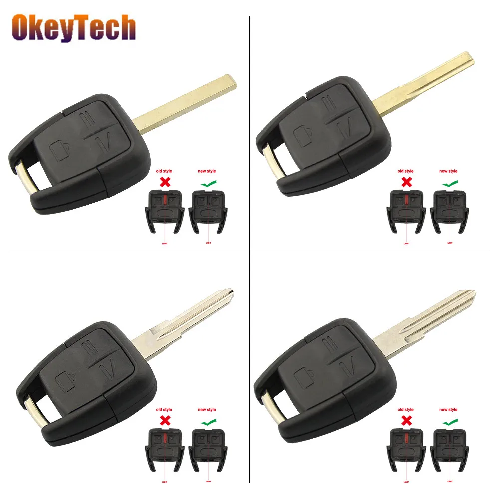 Smart car key shell for opel