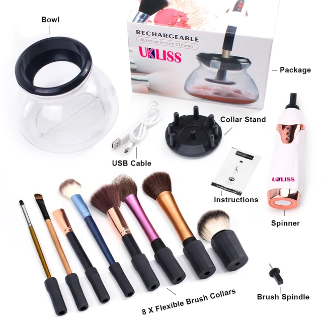 Automatic Makeup Brush Cleaner Machine Electric Make up Brush Cleaning