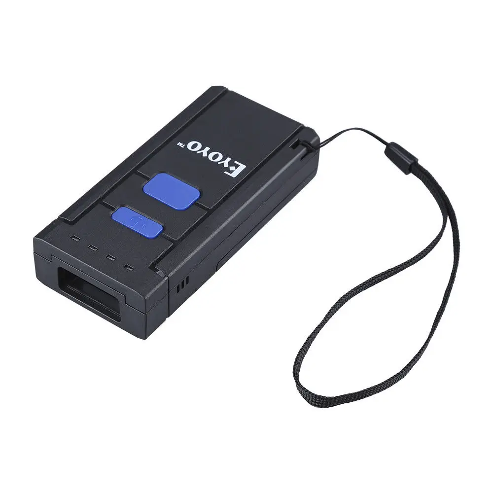 EYOYO MJ2877 карман Беспроводной лазерный bluetooth сканер штрих кода 1D для IOS Android