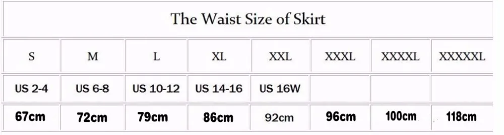 waist size