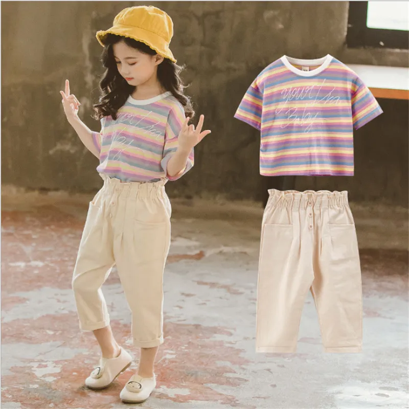 trendy girls clothes cotton teen girl outfits size 10 12 years trending