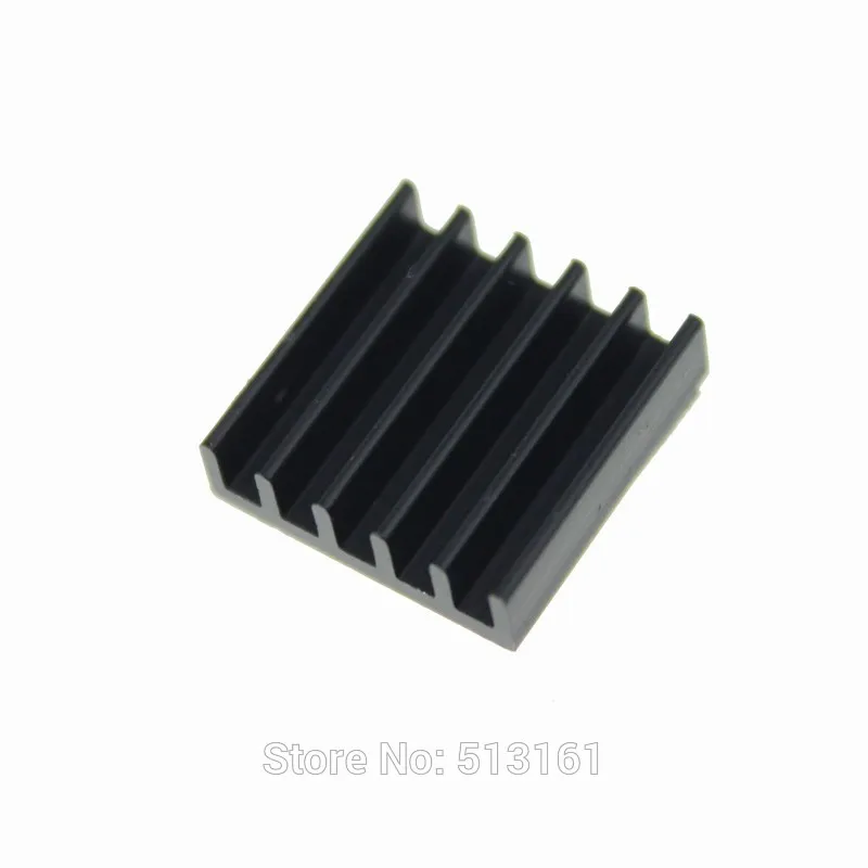 

50 Pieces 14x14x4mm Cooling Cooler Heat Sink Radiator Aluminum Heatsinks