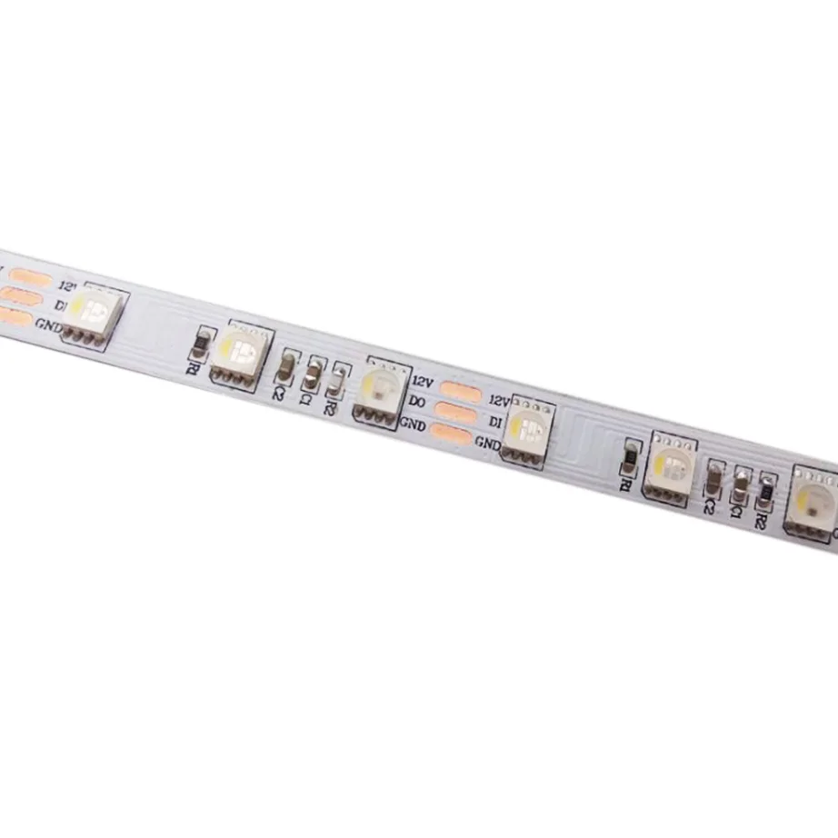 

4M/5M SK6812 RGBW RGBWW 60 LEDs/m 5050 SMD Flexible LED Light Strip IP30 White/Black PCB DC12V