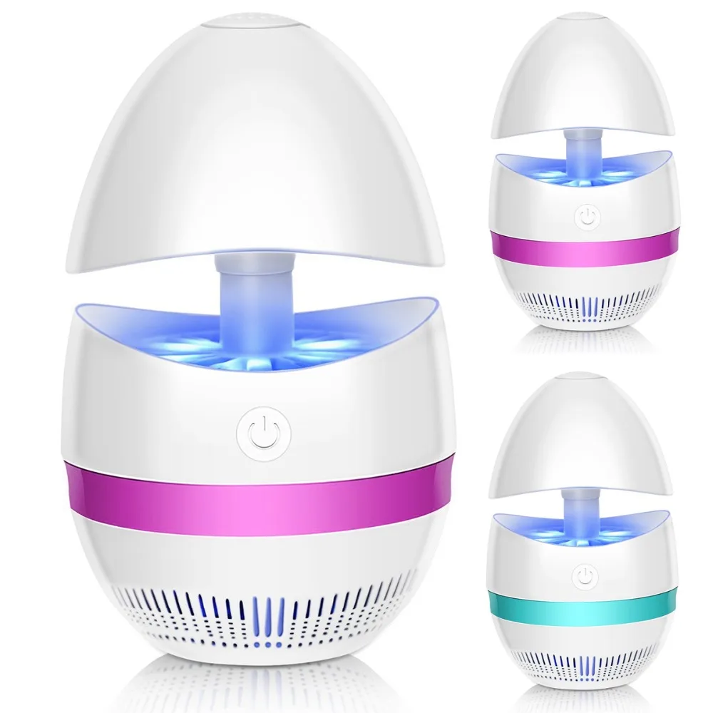 

Electronic USB Powered Bug Zapper Mosquito Killer Lamp Insect Killer with Built in Fan Repellent Bug